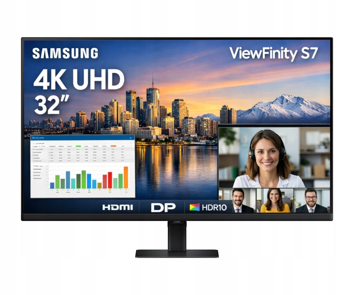 Samsung Monitor Samsung ViewFinity S70D LS32D700EAUXEN 32 4K UHD HDR10 VA HDMI DP(32 /Monitor Samsung ViewFinity S70D LS32D700EAUXEN 32 4K UHD HDR10 VA HDMI DP)