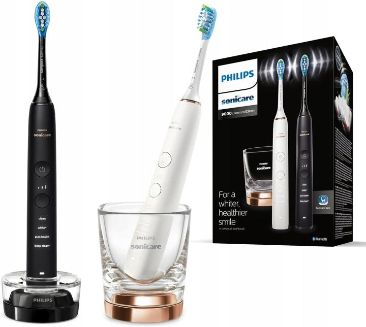 Philips 2x Philips Sonicare DiamondClean 9000 szczoteczka soniczna C3 HX9914/57