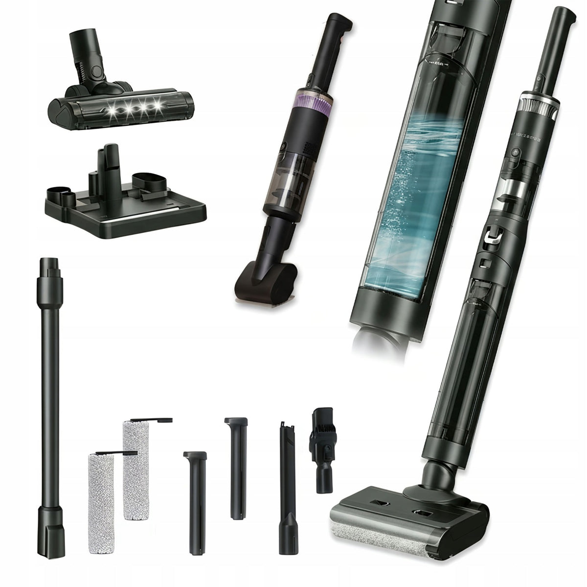 Myjący Odkurzacz Bezprzewodowy Pionowy Air Essence Typhoon Drive Jet 7w1(Myjący Odkurzacz Bezprzewodowy Pionowy Air Essence Typhoon Drive Jet 7w1)