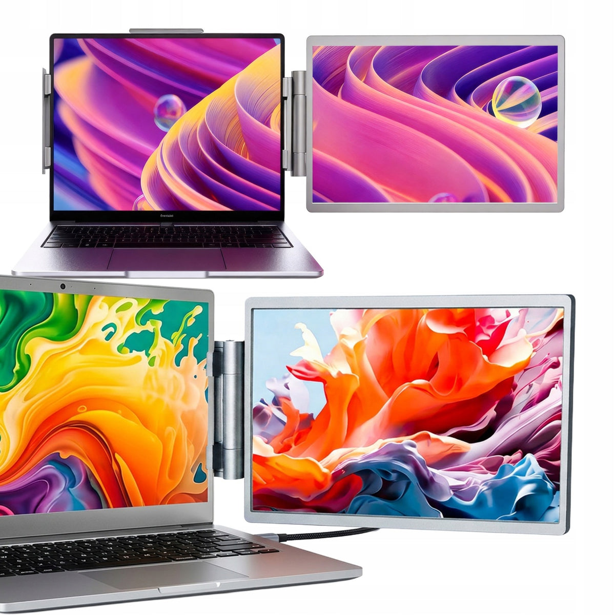Stazer Monitor przenośny do laptopa na ekran 14 cali LCD IPS WUXGA 1920x1200 60hz