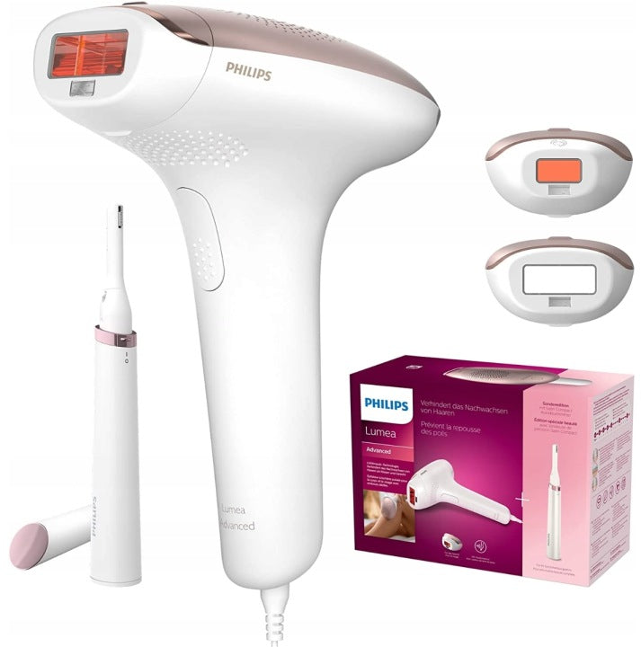 Philips Depilator PHILIPS Lumea Advanced IPL BRI921/00 + Trymer Wbudowany filtr UV