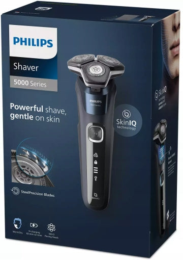 GOLARKA MĘSKA PHILIPS SHAVER SERIES 5000 S5885/10 TRYMER Z ETUI MOKRO SUCHO