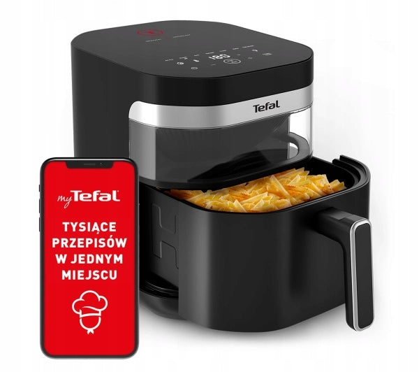 Frytkownica na gorące powietrze Tefal EY8328 2180 W 7 l(Horkovzdušná fritéza Tefal EY8328 2180 W 7 l)
