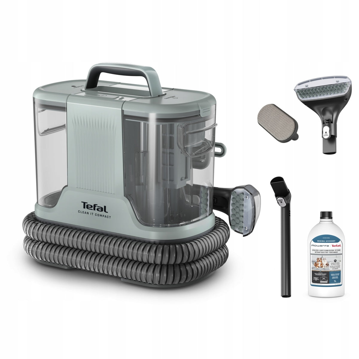 Odkurzacz piorący do tapicerki dywanów na mokro Tefal Clean It IZ3020 400W(Odkurzacz piorący do tapicerki dywanów na mokro Tefal Clean It IZ3020 400W)