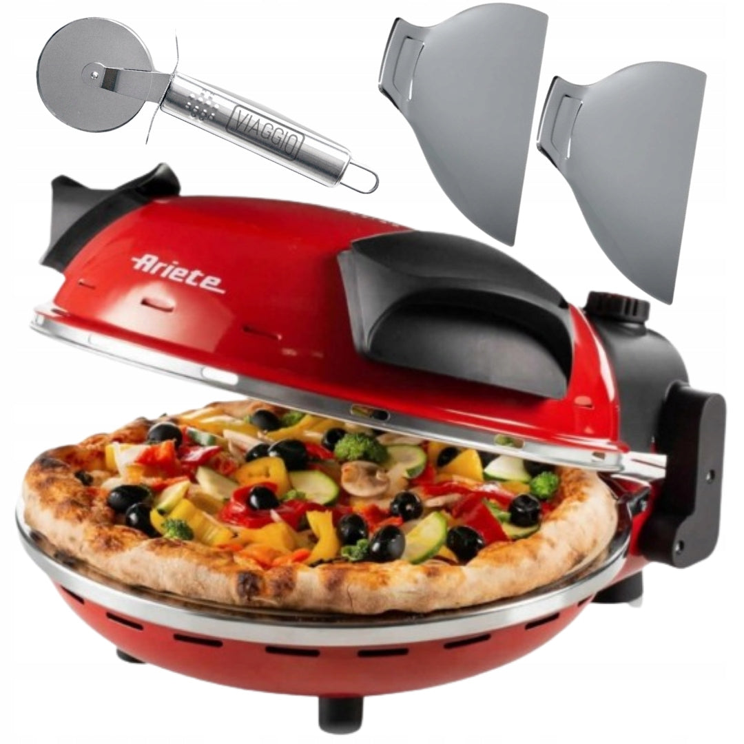 PIEC DO PIZZY ARIETE 909 kamień 400°C + NÓŻ DO PIZZY + EBOOK GRATIS!(PIEC DO PIZZY ARIETE 909 kamień 400°C + NÓŻ DO PIZZY + EBOOK GRATIS!)