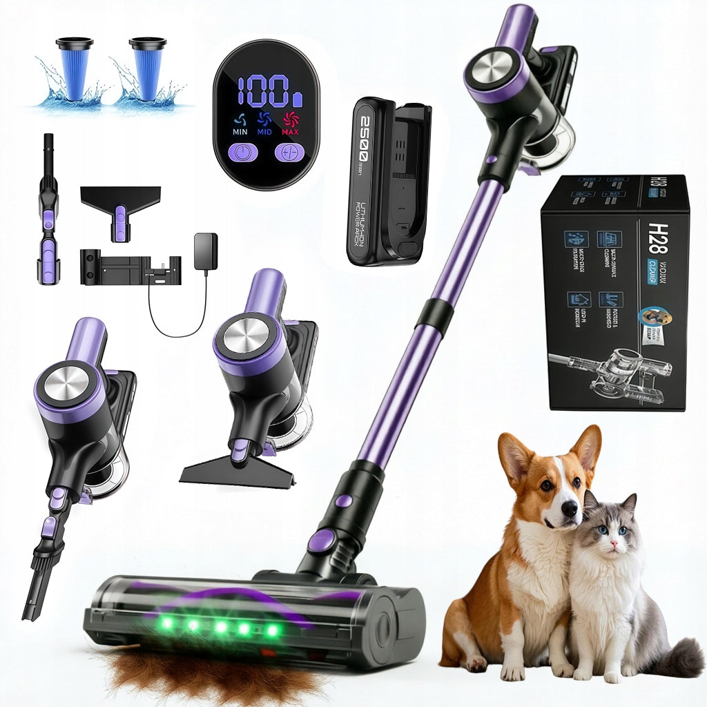 Feward H28 500w 46KPA Odkurzacz bezprzewodowy pionowy ręczny 55min(500 W)
