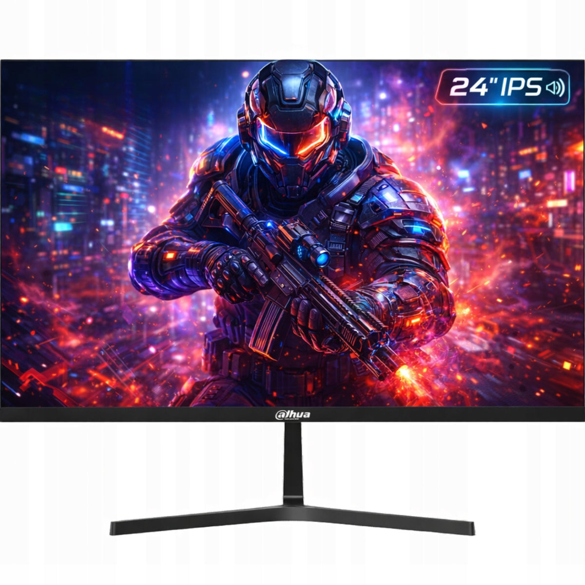 Dahua Monitor Gamingowy Bezramkowy DAHUA 24 Cale Full HD 144HZ 1MS IPS Głośniki